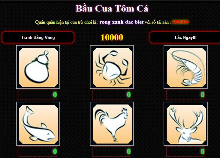 Những mẹo chơi bầu cua tôm cá bịp 